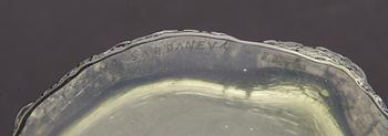 A 'Finlandia' glass vase for Iittala, signed Timo Sarpaneva - 3356. Model designed in 1964.