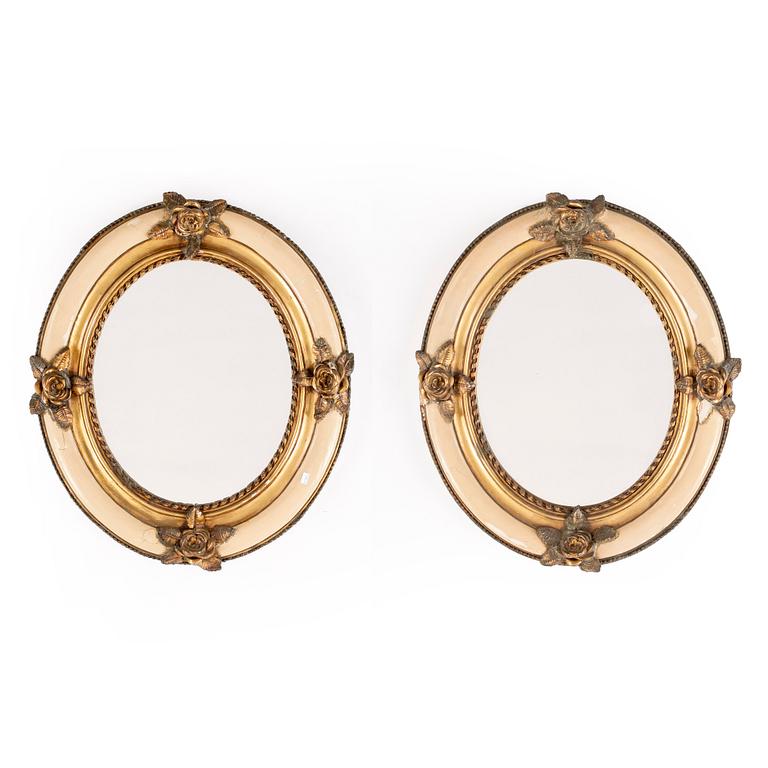 SPEGLAR, ett par, 1900-talets första hälft.