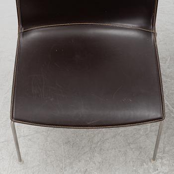 Lievore Altherr Molina, chairs 8 pcs, "Catifa", Arper, Italy.