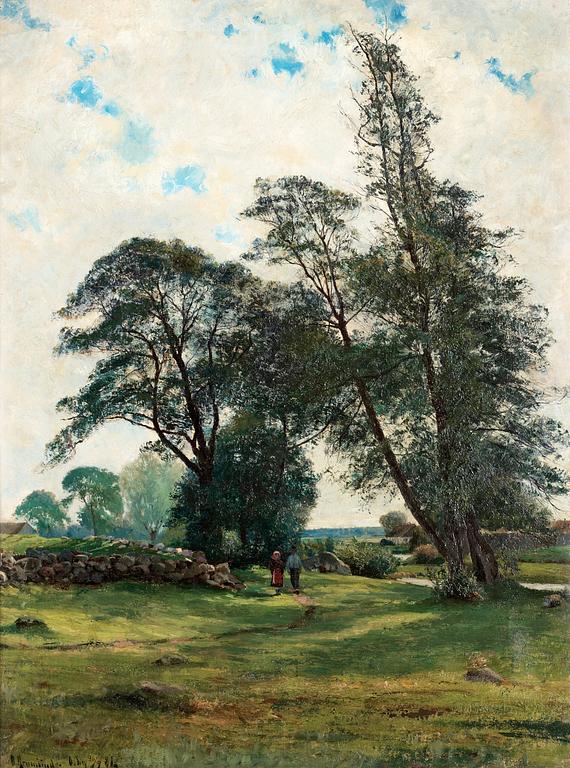Olof Krumlinde, Summer meadow.