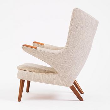 Hans J. Wegner, fåtölj, "Bamse", AP-stolen, Danmark 1950-60-tal.