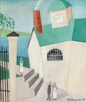 Tor-Göran Henriksson, By the hospital.