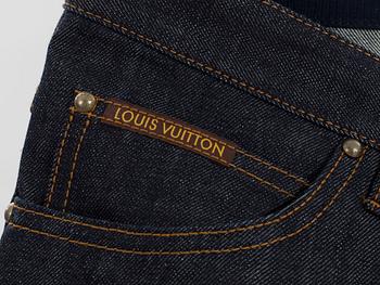 LOUIS VUITTON, "Slim", jeans, storlek 38.