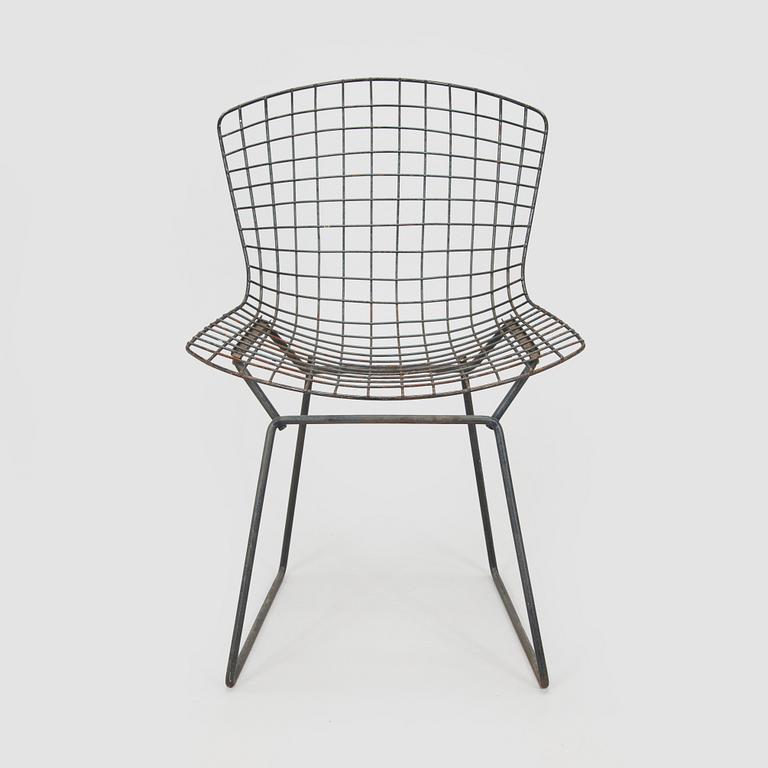 Harry Bertoia, stol, "Side Chair". Licenstillverkning i Finland av Fiskars, Billnäs, 1950-/1960-tal.