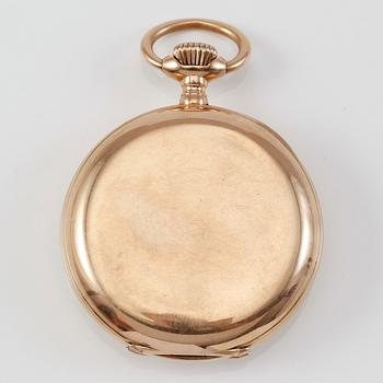 FICKUR, 18K guld, Halda, Henning Hammarlund 1895.