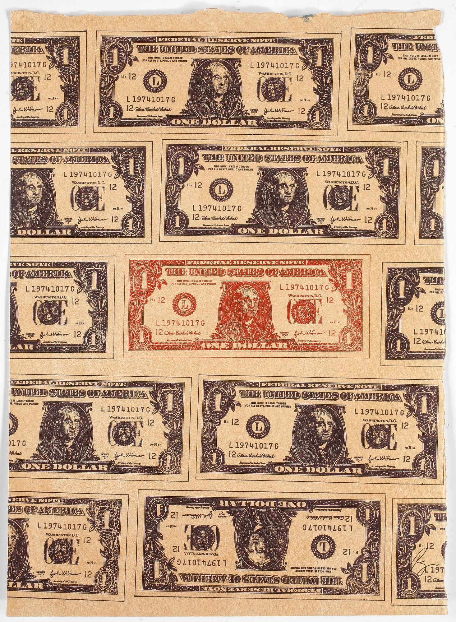 RICHARD RYAN, monoprint, signerad.