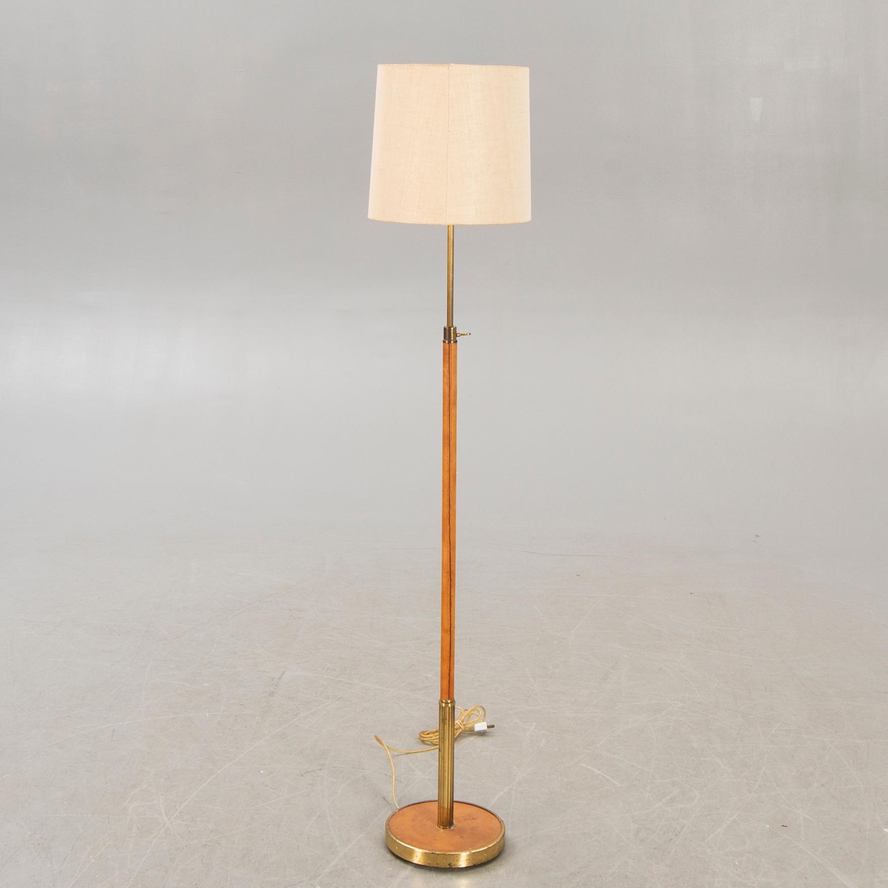 Floor lamp, mid-20th century.