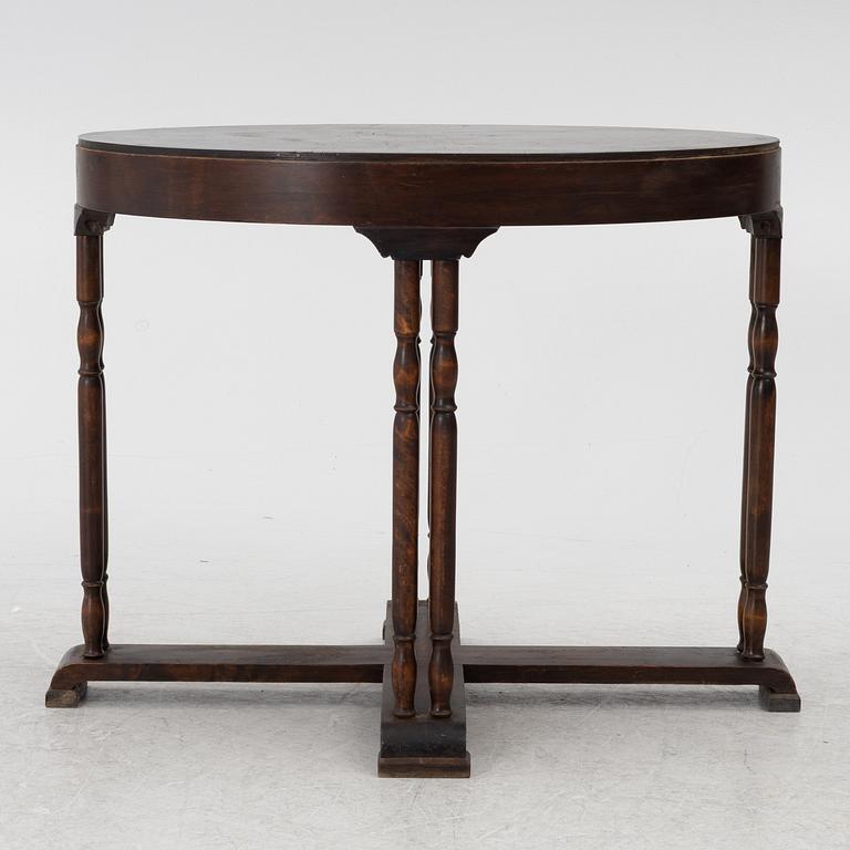 Sidobord, 1900-talets första hälft.