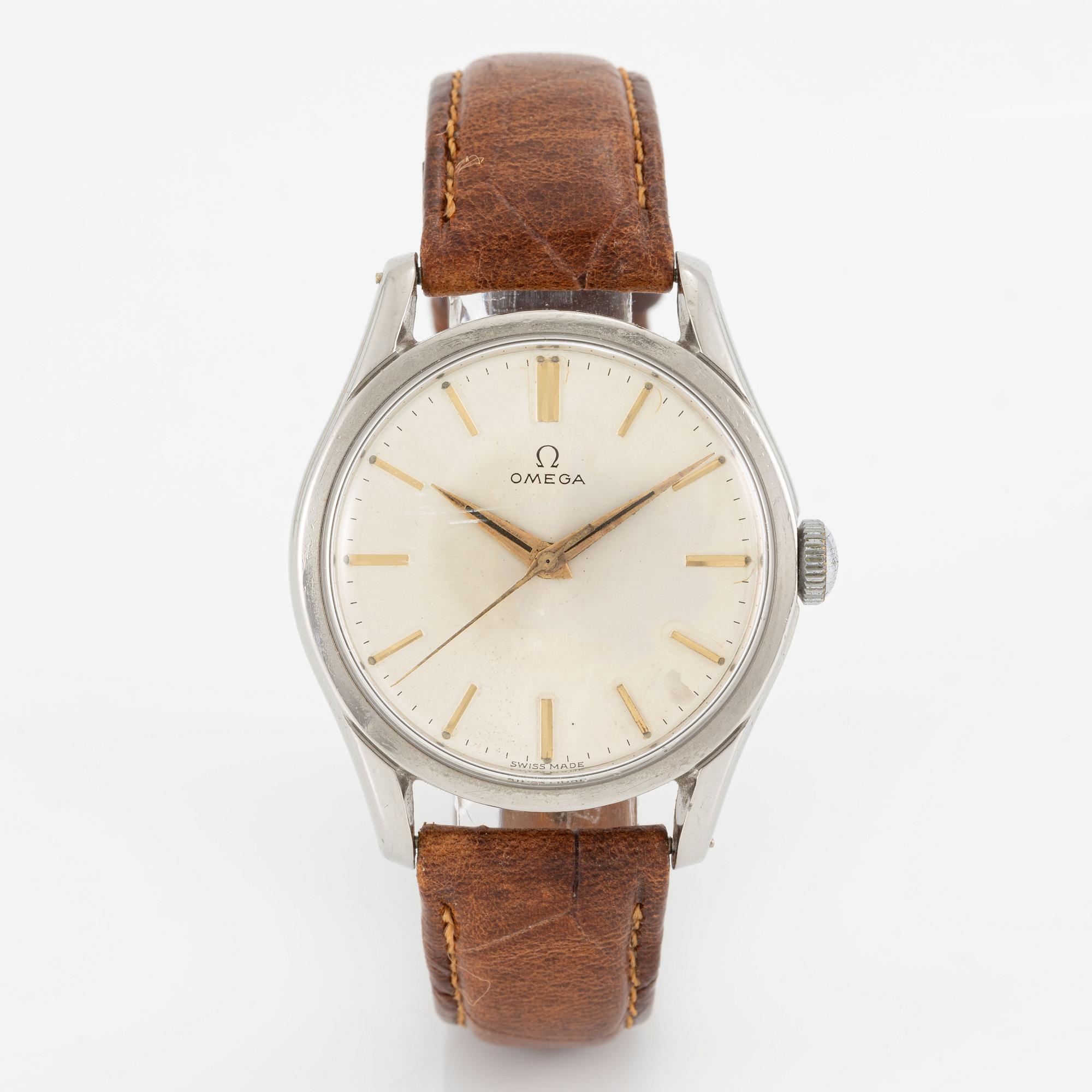 Omega, armbandsur, 36 mm.