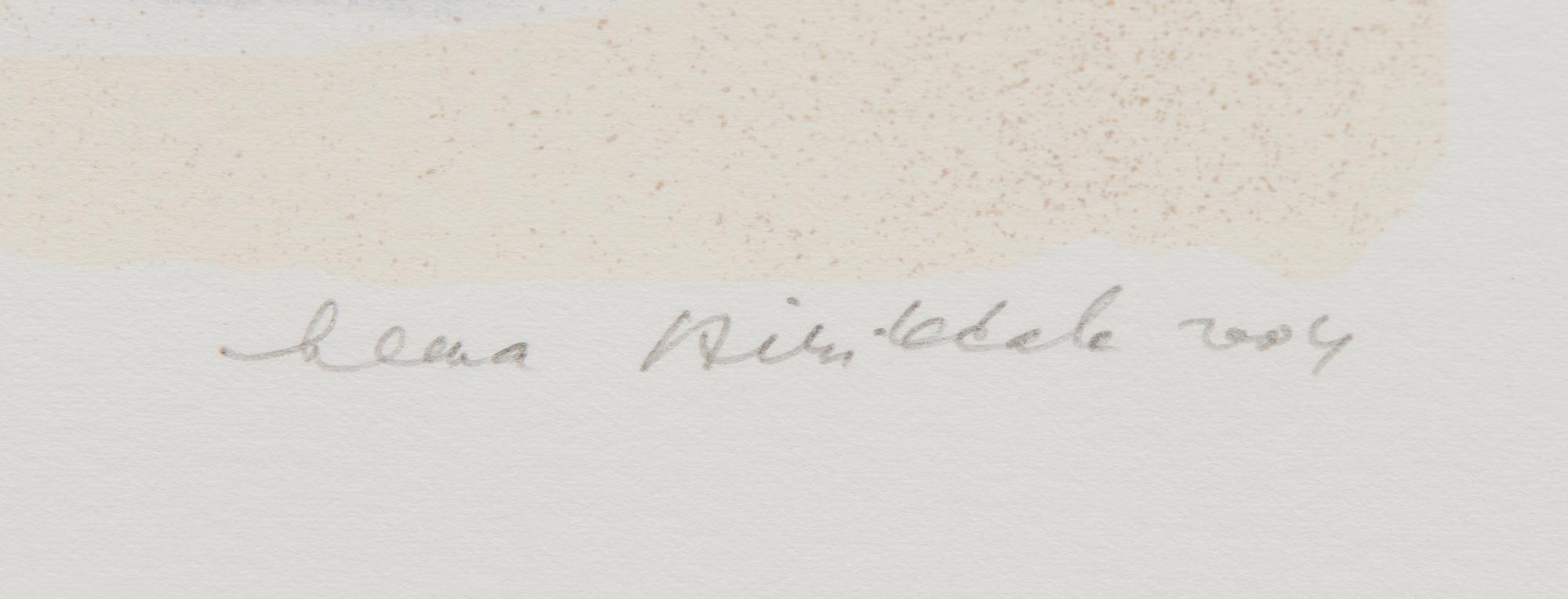 serigraph, signed and dated 2004, numbered 15/37.