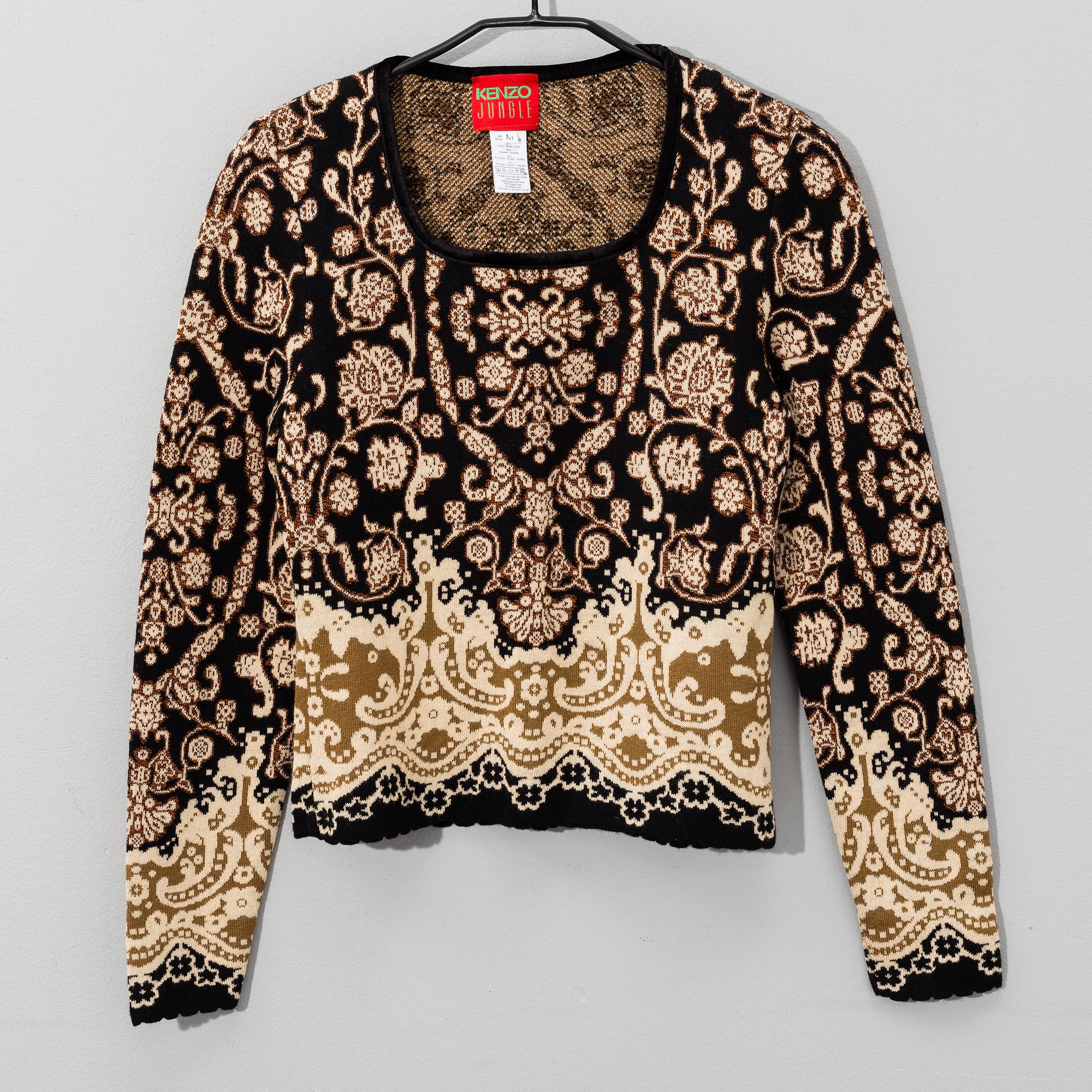 KENZO, tröjor, 3 st, storlek M-L.