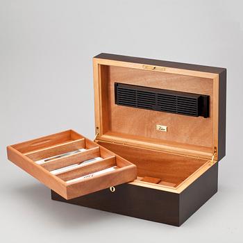 CIGARRLÅDA, humidor, Zino.