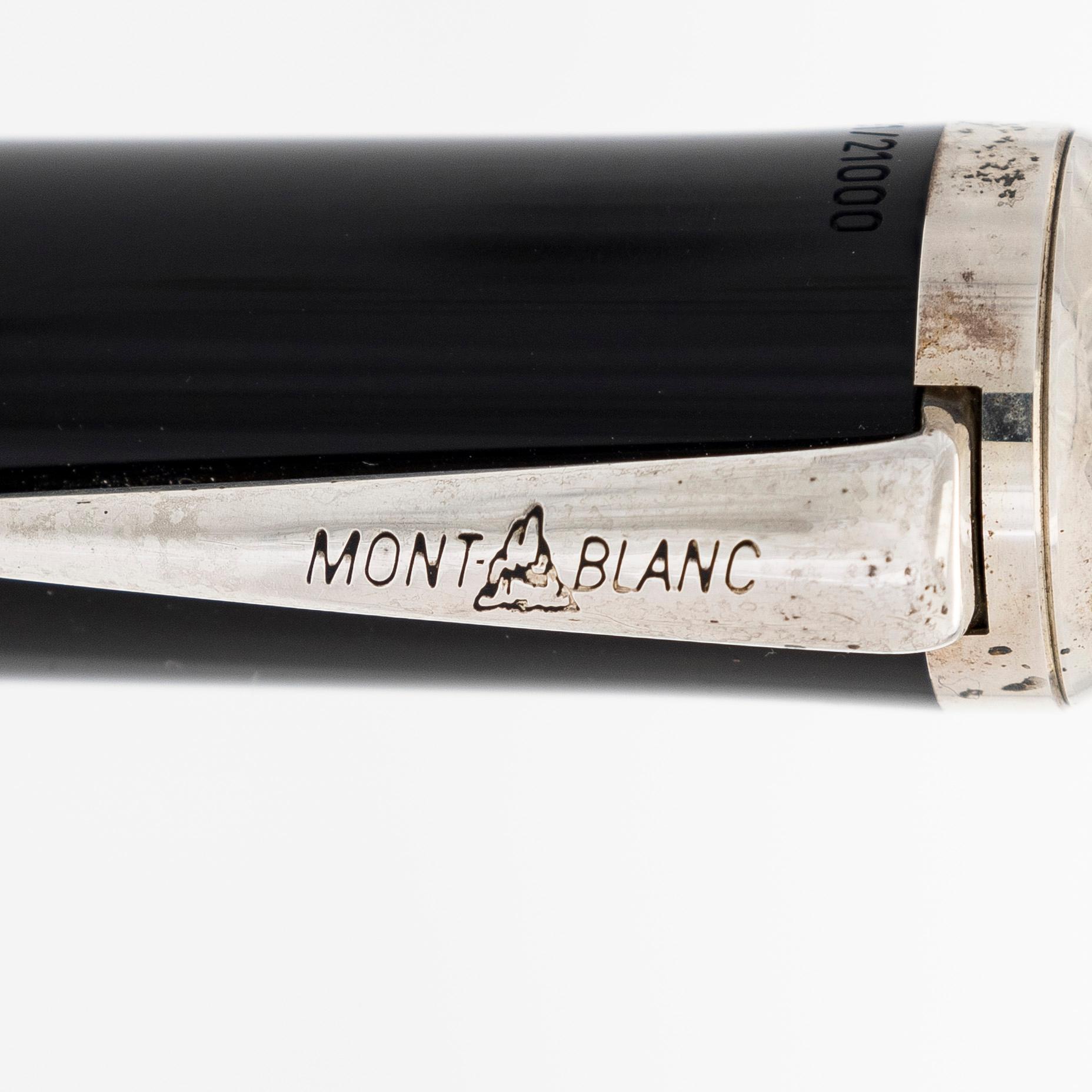 Mont Blanc, reservoarpenna, begränsad upplaga, "Marcel Proust", 1999.