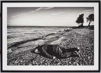 Rohit Chawla, Ai Weiwei recreates Aylan's drowning, 2016.