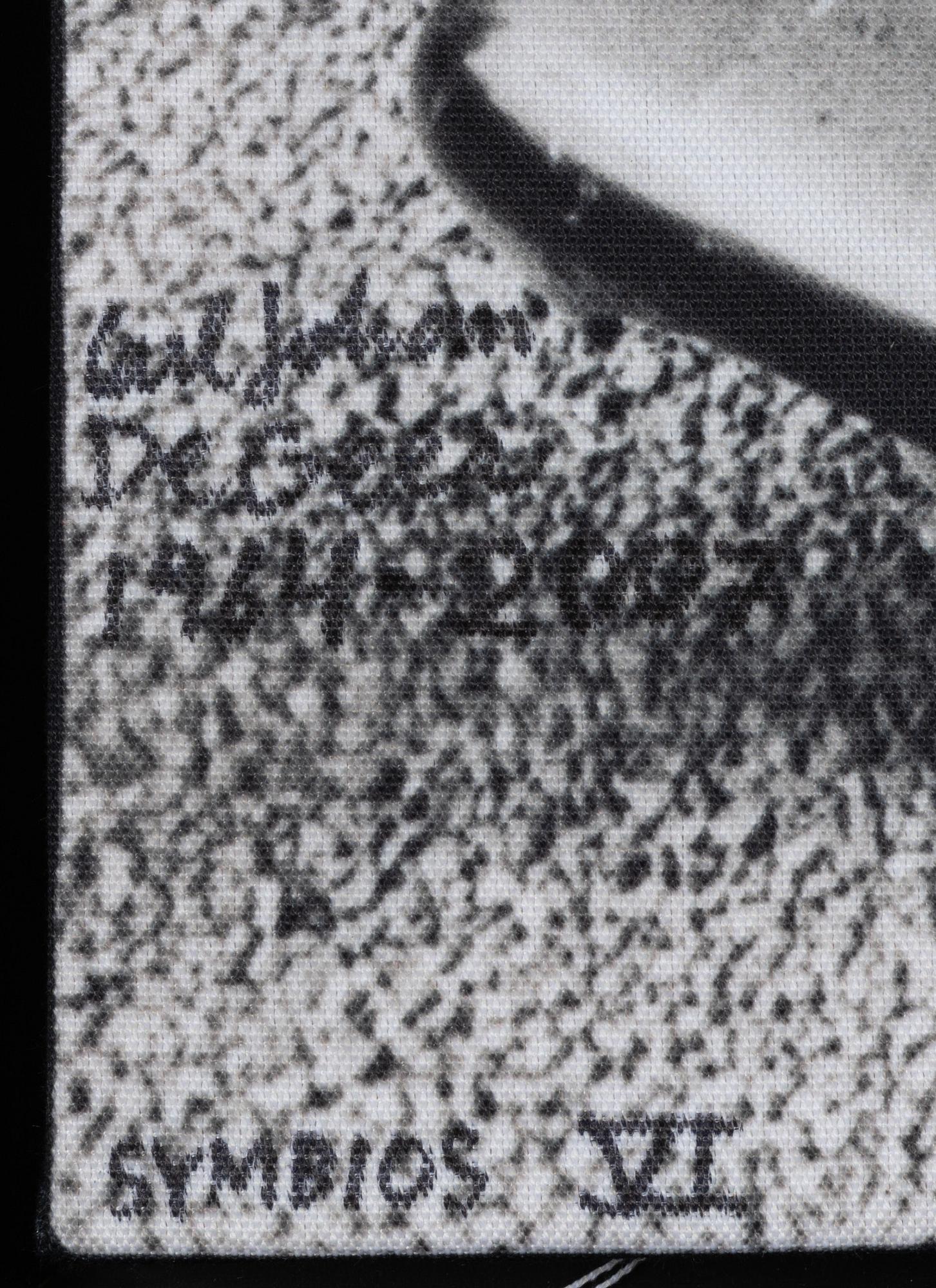 Carl Johan De Geer, photo sublimation signed and dated 1964-2007. Numbered 1/3.
