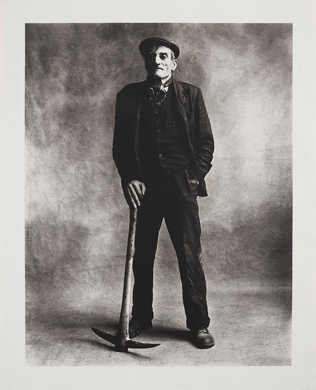 Irving Penn, "Navvy, London, 1950".