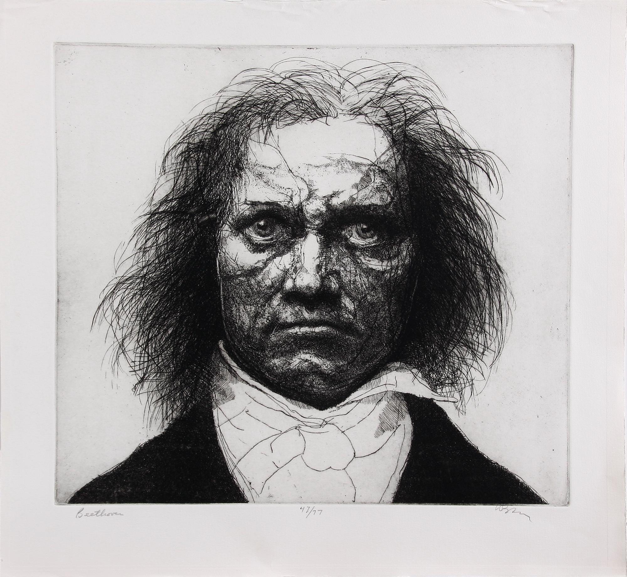 WELLS, CHARLES, etsningar, 4 st, sign och numr.