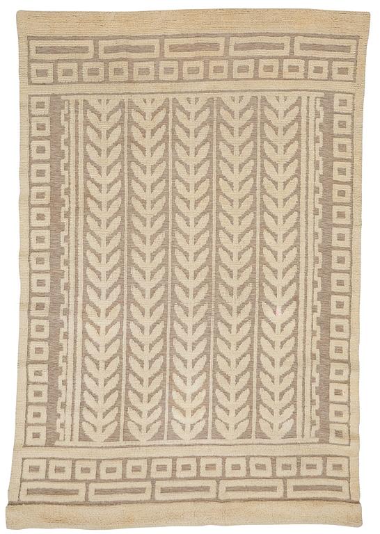 Elsa Gullberg, A carpet, knotted pile in relief, ca 348,5-351,5 x 230,5-236,5 cm, probably Elsa Gullberg.