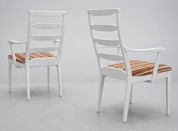 KARMSTOLAR, ett par, Vapensmeden, Carl Malmsten, 1900-talets andra hälft.