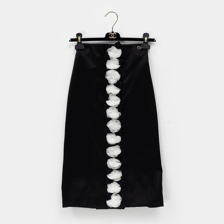 Chanel, kjol,"Camelia skirt",  2019/20, storlek 34.