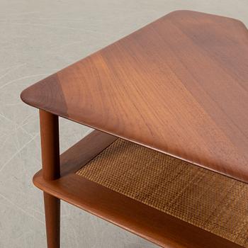 Peter Hvidt & Orla Mølgaard Nielsen, coffee table, "Minerva", France & Son, Denmark, 1960s.