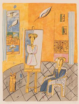 Madeleine Pyk, "I ateljén".