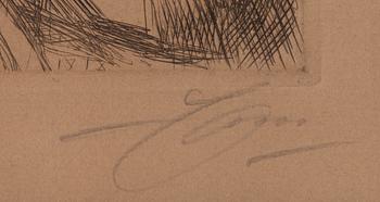 Anders Zorn, "Gulli II".