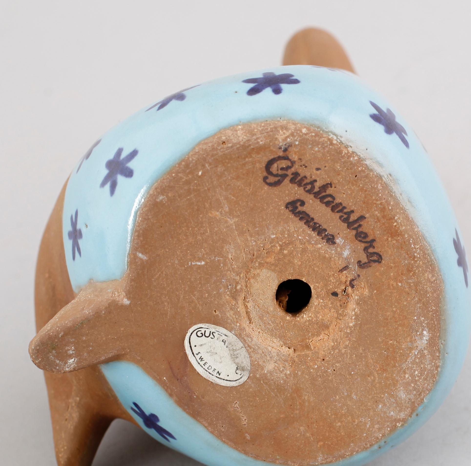 FIGUR, stengods, "Emma", Lisa Larson, Gustavsberg.