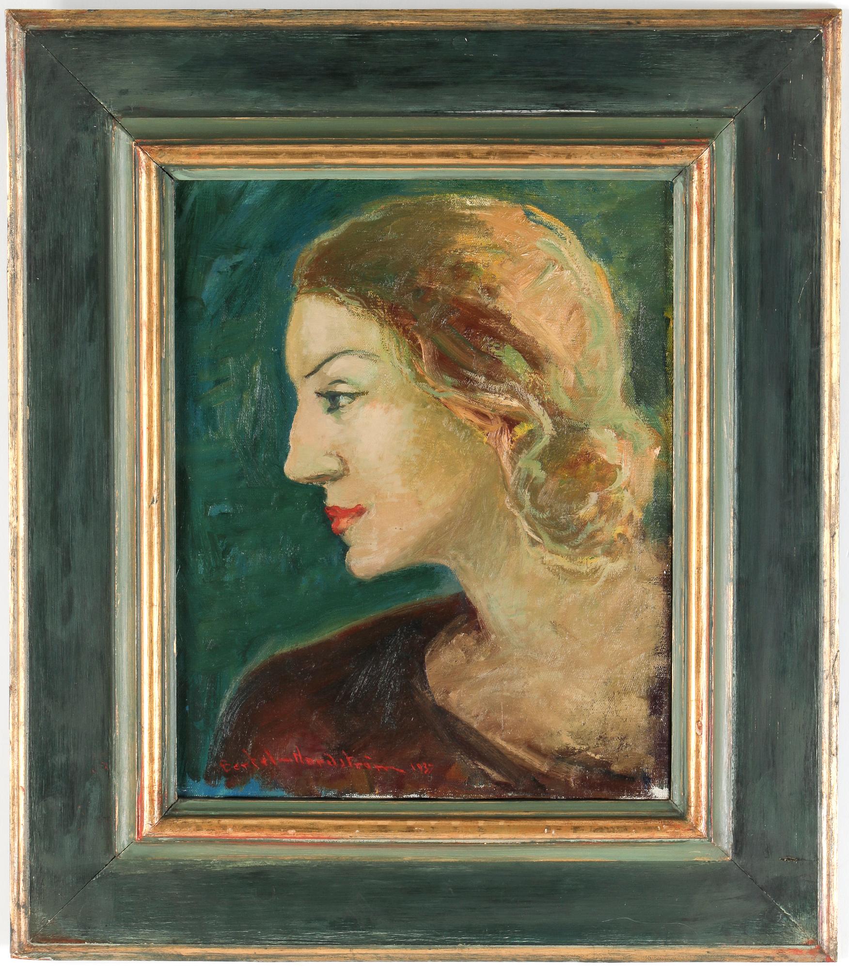 BERTEL BERTEL-NORDSTRÖM, olja på duk, signerad och daterad 1937.
