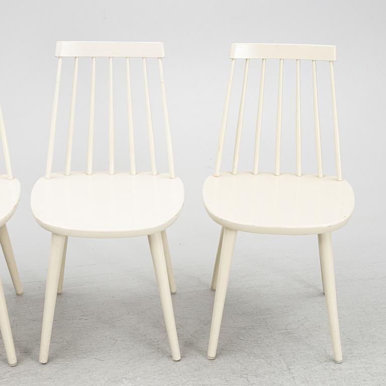 Yngve Ekström, four "Pinocchio" chairs, second half of the 20th century.