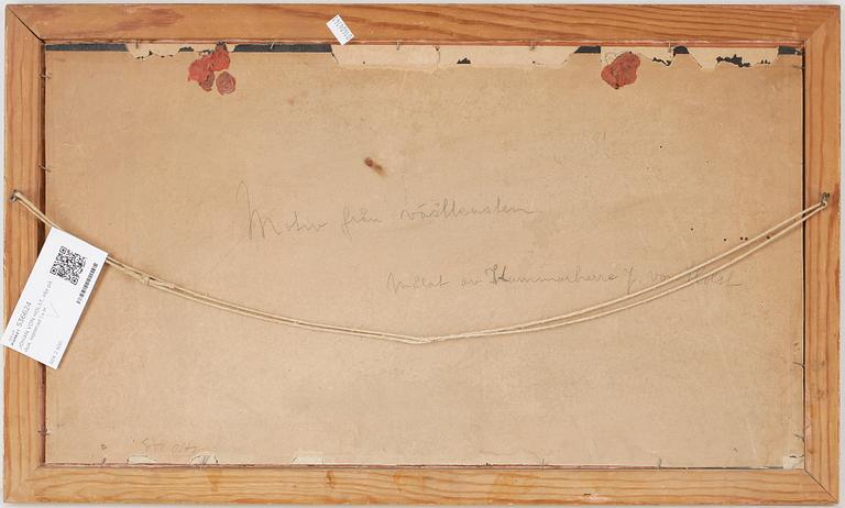 JOHAN VON HOLST, olja på duk, signerad I.v.H.