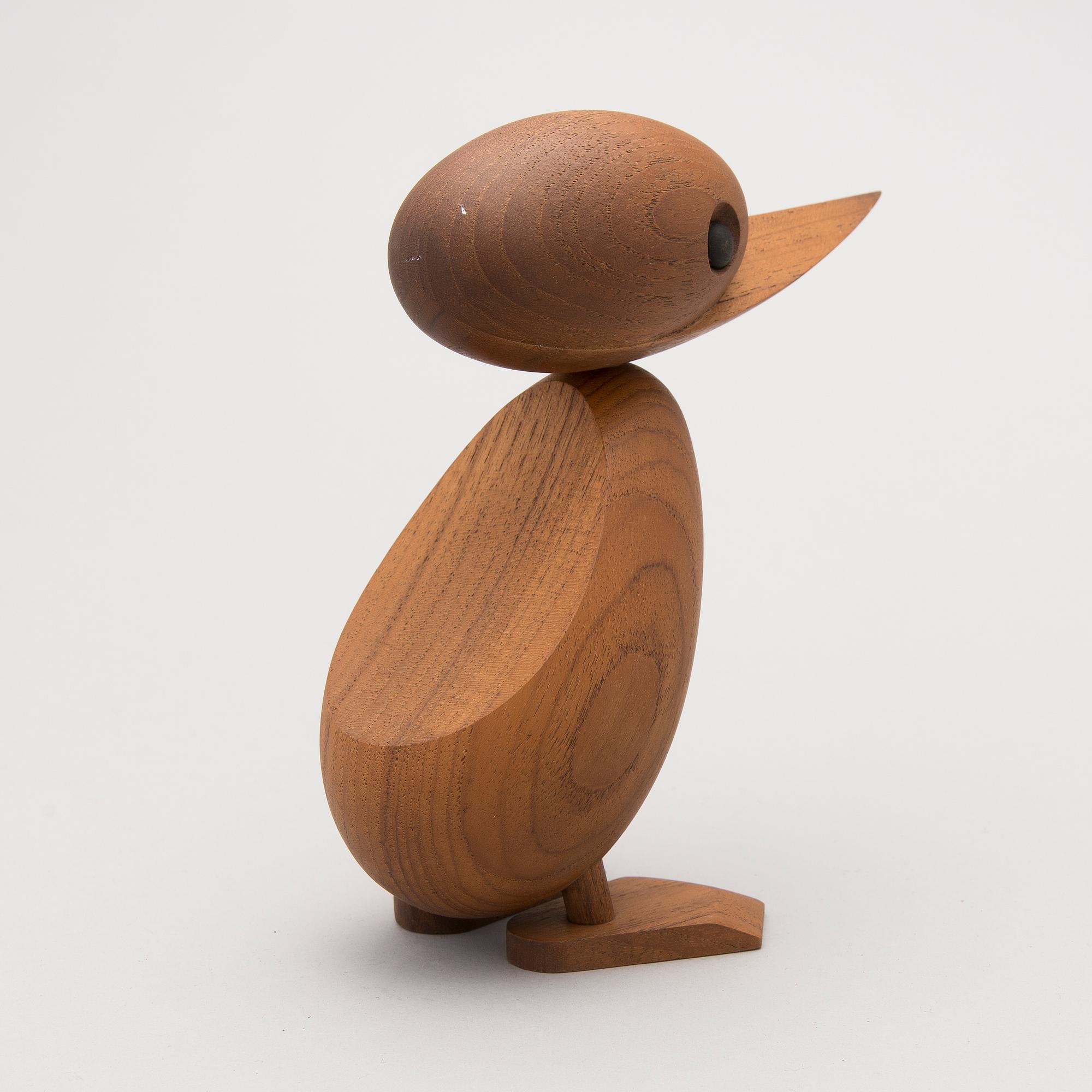 HANS BÖLLING, FIGURIN, teak, Danmark, 1950/60-tal.