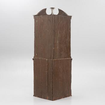 Corner cabinet, 18th century.
