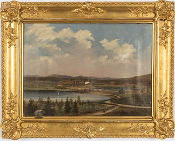 Jakob August Winquist, View over Ytterhogdal, Hälsingland.