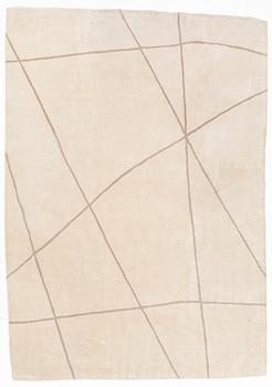 rug, reportedly Layered, approx. 340 x 240 cm.