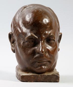 SKULPTUR, brons, Snista, sign,1900-tal.