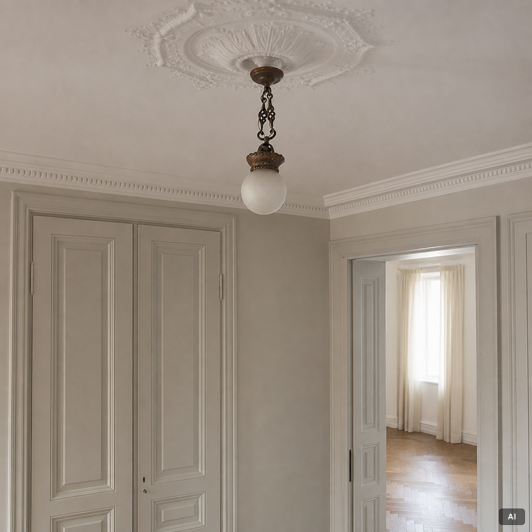 A ceiling lamp, 1910s/20s.