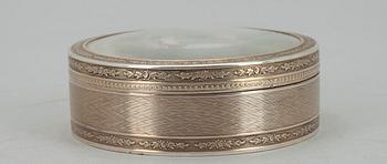 DOSA, silver, Belgien, sekelskiftet 1800/1900-tal. Vikt 204 g.