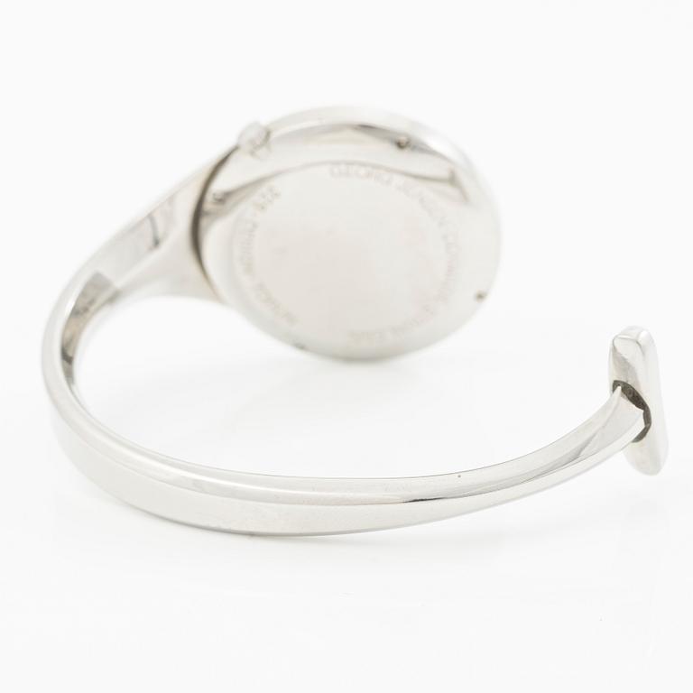Georg Jensen, Vivianna, design Torun Bülow, armbandsur, 33 mm.