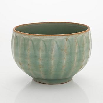 A 'Longquan' celadon-glazed 'lotus' bowl, Southern Song dynasty .