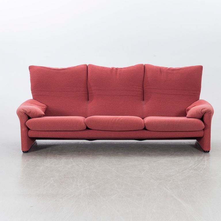 VICO MAGISTRETTI, A "Maralunga" sofa, Cassina, Italy, later part of the 20th century.