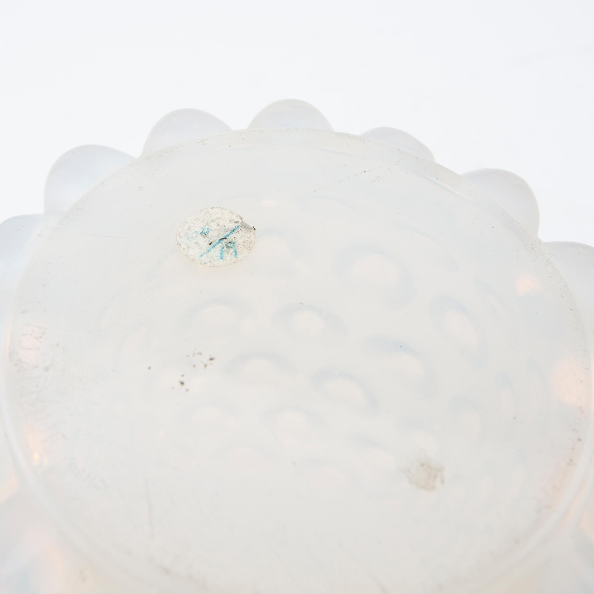 Vas "Mossi " Lalique Frankrike 1900-talets andra hälft glas.