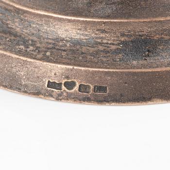 A Swedish silver bowl, mark of Daniel Eklund, Karlmar 1840.