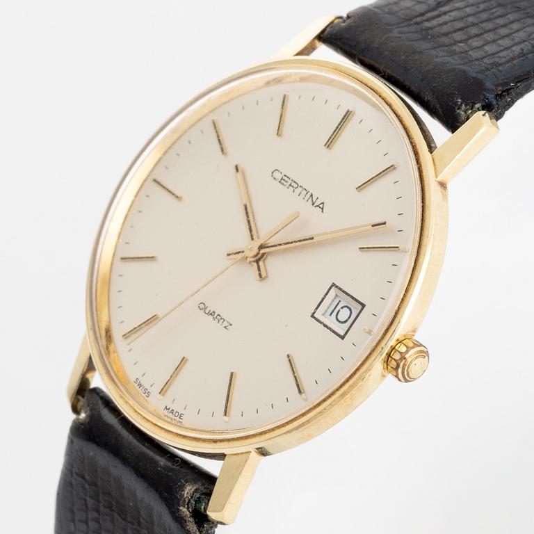 Certina, armbandsur, 33,5 mm.