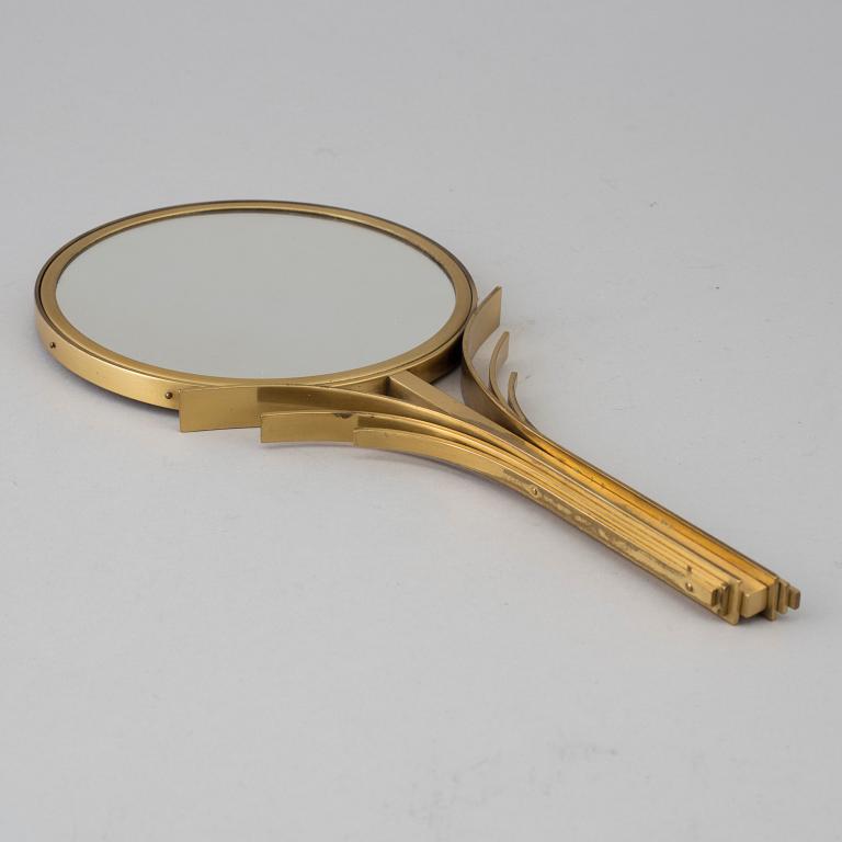 A mid 20th century mirror by Ivar Ålenius-Björk, Ystad Metall.