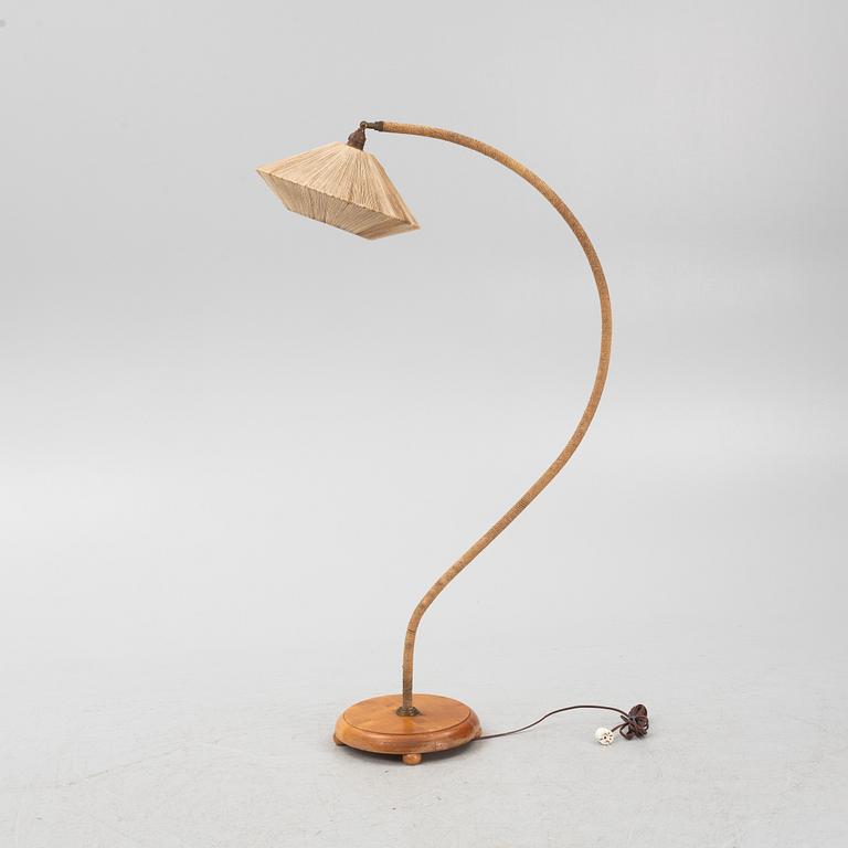 Floor lamp, late 20th century.