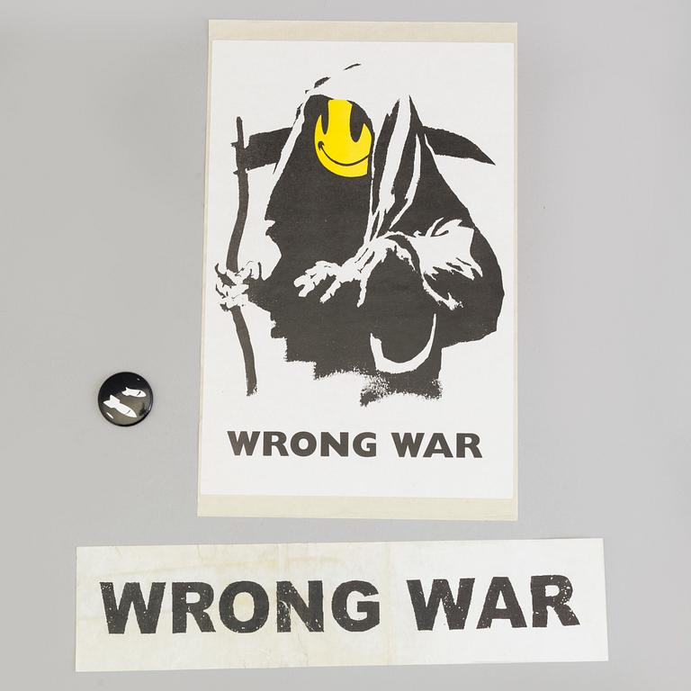 JEFF GRIFFIN X BANKSY, "Wrong war box".