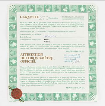 Rolex, Oyster Perpetual, Datejust, "Dégradé Diamond Dial", wristwatch, 26 mm.