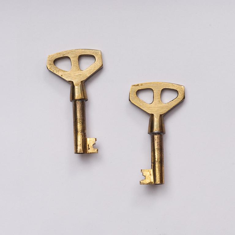 Carl Malmsten, a 'Calmare Nyckel' walnut sideboard.