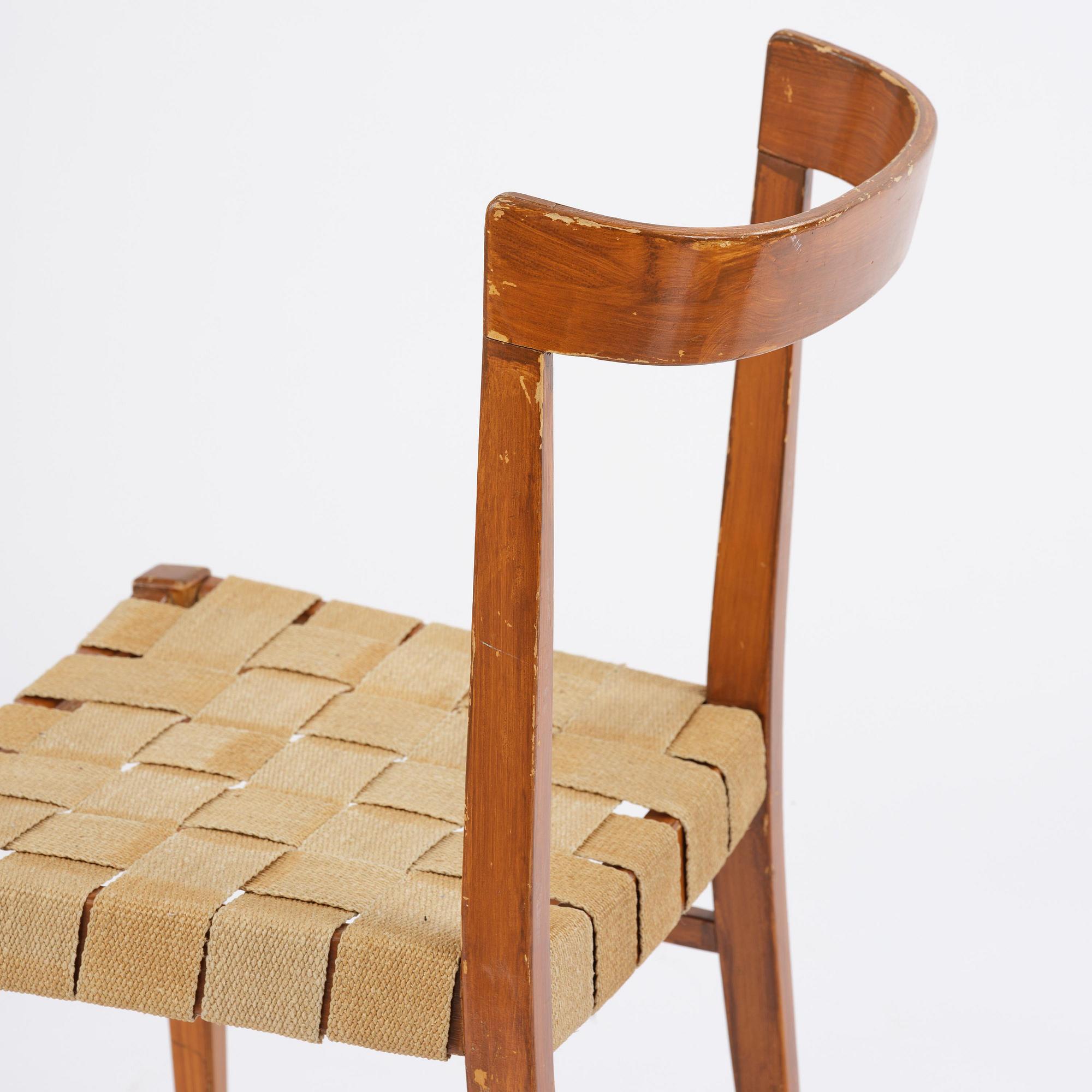 Bruno Mathsson, a pair of "BB" chairs, Firma Karl Mathsson, Värnamo, 1930s.